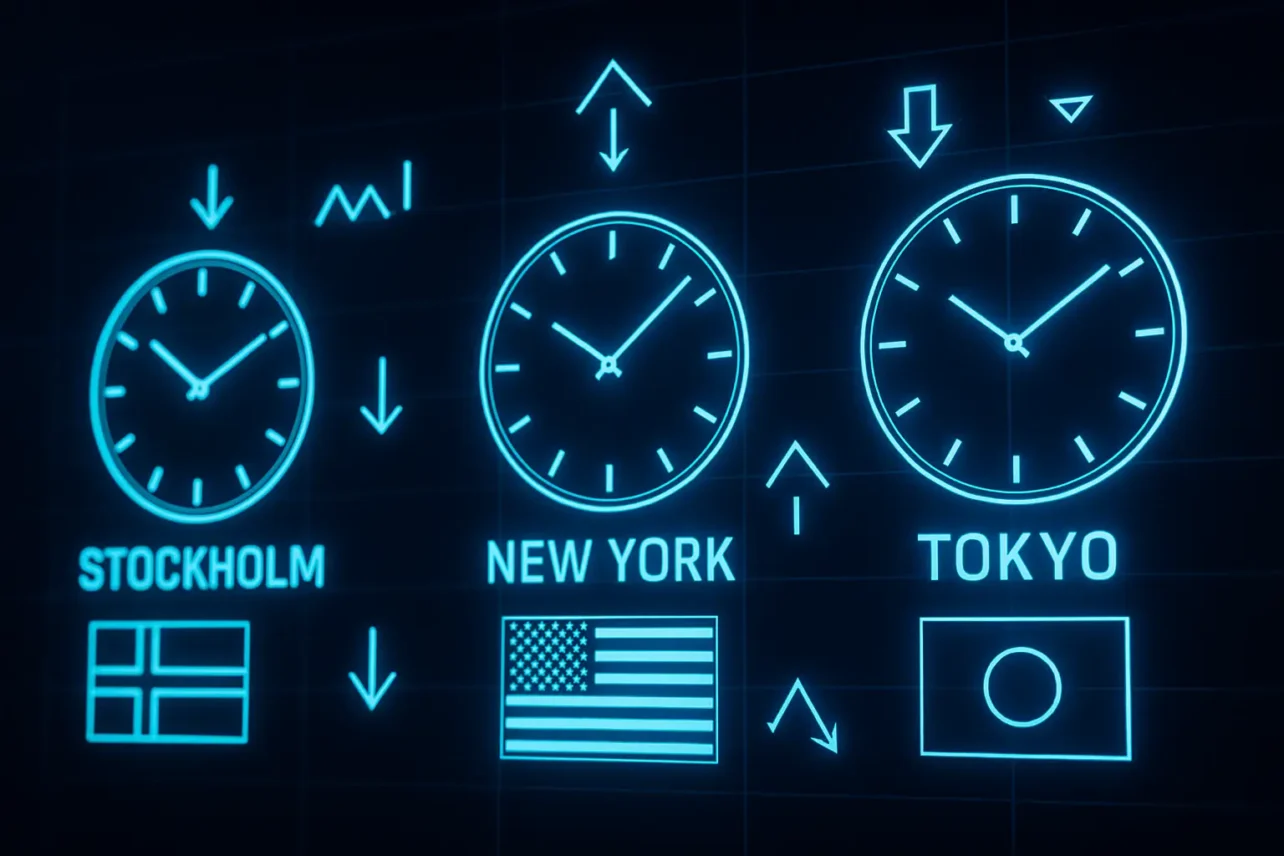 Börsöppettider 2025: När öppnar och stänger svenska och internationella marknader?2025-10-28T13:20:02.158Z