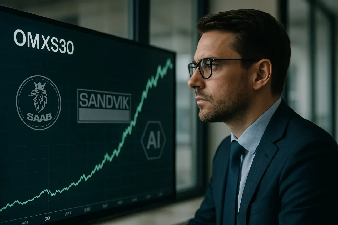 Svenska börsen: Prestanda, populära aktier och sociala medier-insikter2025-10-28T13:26:30.774Z